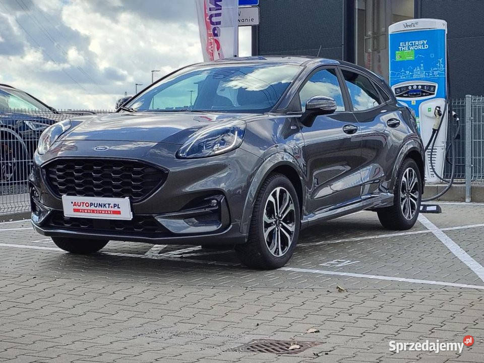 FORD Puma 2022r Hybrid Grzane fotele kierownica Puma Poznań