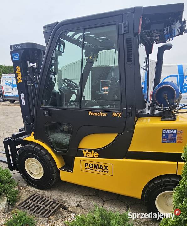 Wózek widłowy YALE GLP45VX6 45T LPG 2020 TRIPLEX wielkopolskie Oborniki