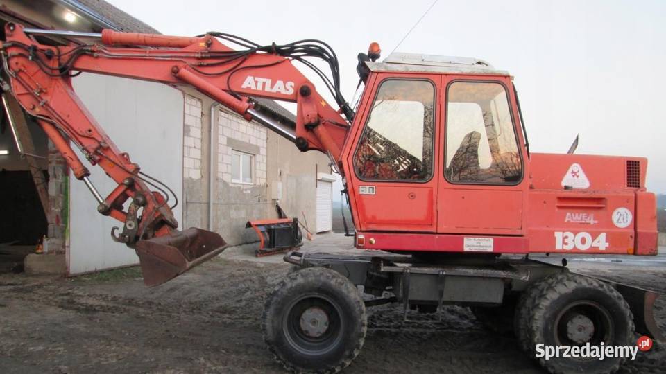 Atlas 1304 części z demontażu silnik Deutz Kabina Koparki Legnica