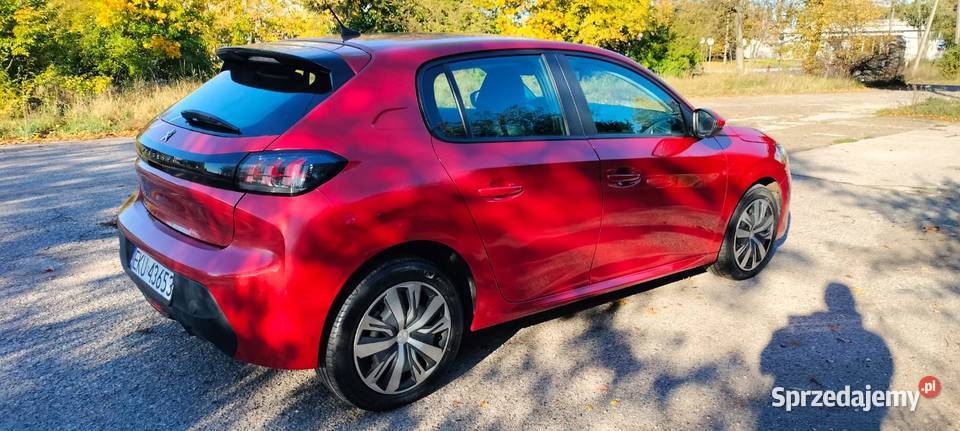 Peugeot 208 15HDI 2020r Wyposażony 102KM łódzkie Kutno