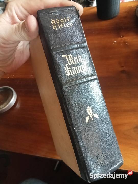 Książka Mein Kampf autor AH Oryginał stan Grójec