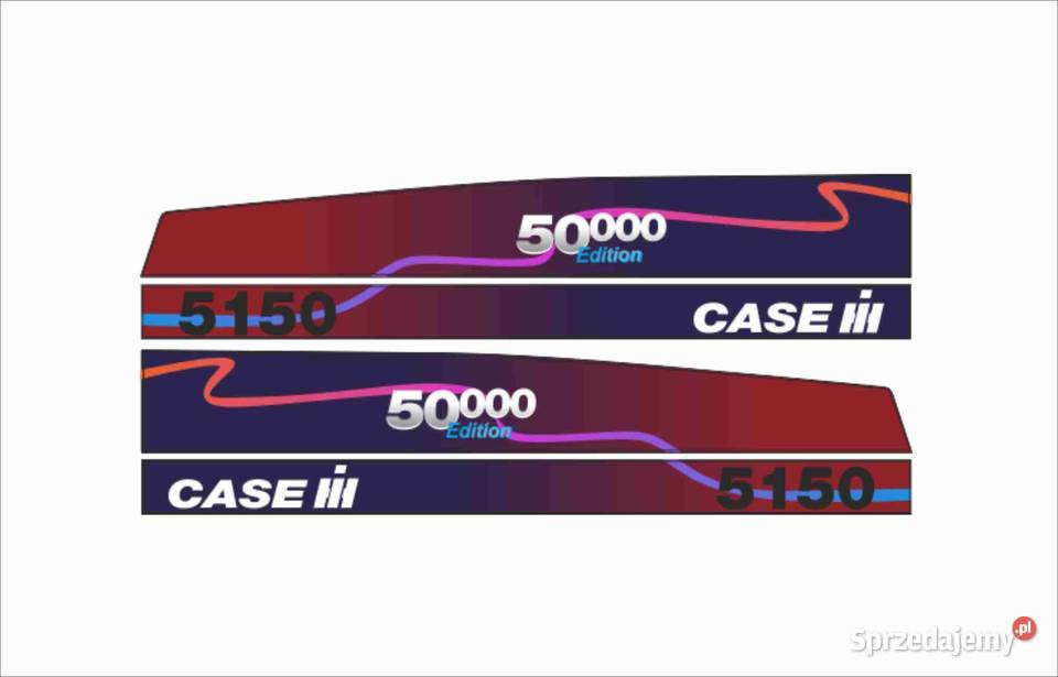 Naklejki CASE limited edition 5150 Pleszew
