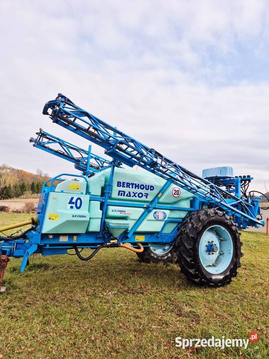 Opryskiwacz Berthoud Maxor 400l 21m 7sekcji full nieuszkodzony Maków sprzedam