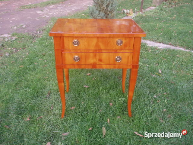 Stolik z szufladkami Biedermeier Meble Proboszczów