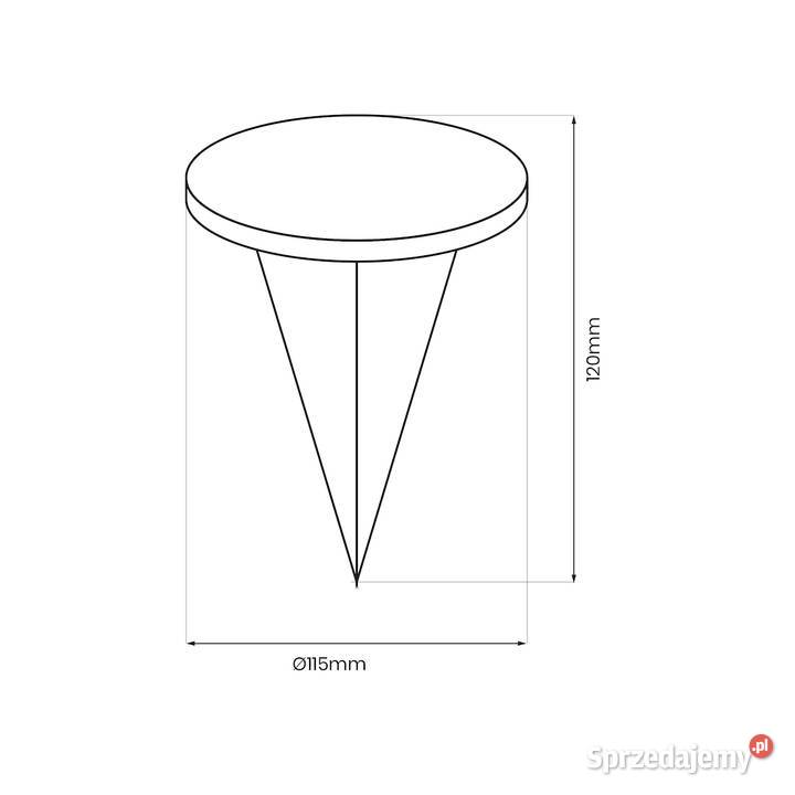 Lampa Solarna Deck 3000K IP44 Starokrzepice