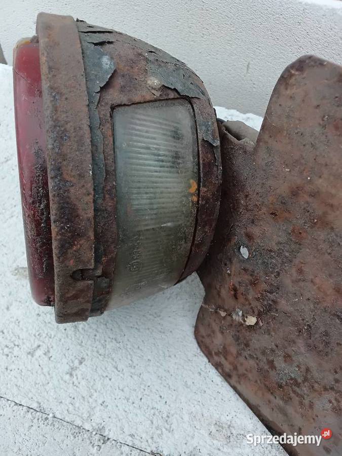 Ursus C330 podstawa rejestracji plus lampa warmińsko-mazurskie Milejewo