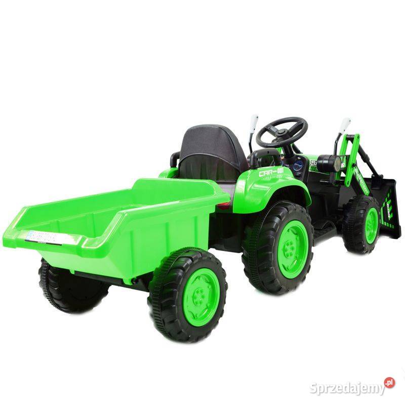 BAWIBUS Autko TRAKTOR z łyżką przyczepą na śląskie sprzedam