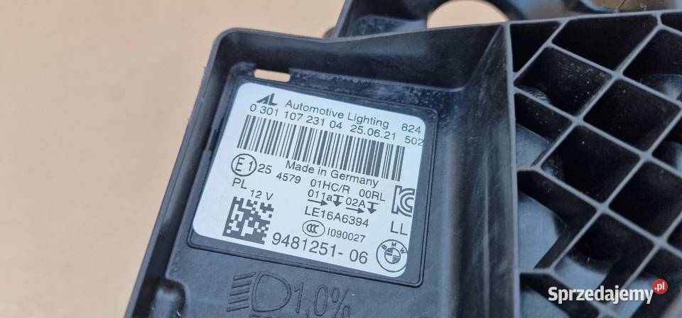 BMW Z4 G29 LAMPA REFLEKTOR FULL LED LEWY 9481251 Lampy przednie