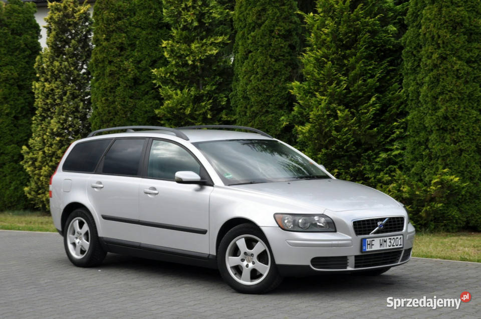 Volvo V50 24Benzyna140WelurRelingI czujnik deszczu Ostrów Mazowiecka