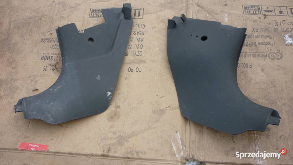 Osłona progu Opel Corsa C 09114459RH 09114458LH Rok produkcji 2001 wielkopolskie Kiszkowo