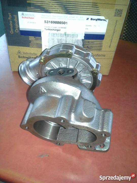 Nowe Turbosprężarka Man 53169886501 51091007560 Motoryzacja Kłobuck