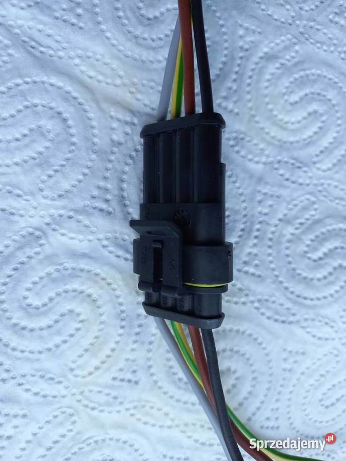 Kostka Wtyk Złącze hermetyczne SUPERSEAL 4PIN łódzkie sprzedam
