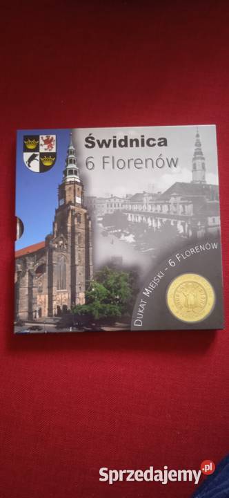6 Florenów Świdnica Dukat Miejski Numizmatyka