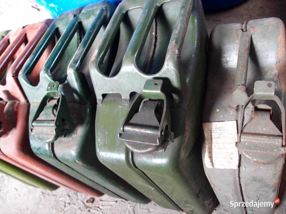 Plastikowe Bańki na paliwo 30l Karnistry 20l 10l Łódź