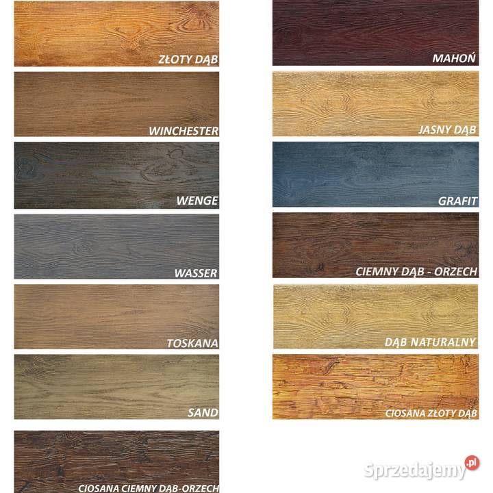 Próbki Deski Elewacyjnej Imitacja Drewna 13 Gdów sprzedam