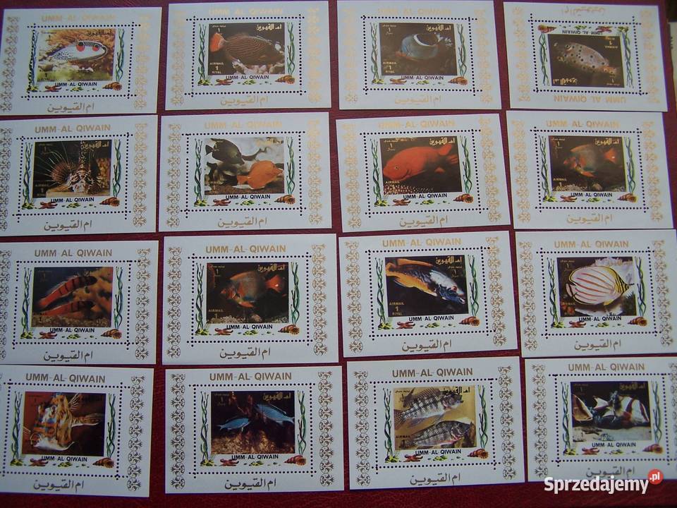 Umm Al Qiwain ZEA MNH 1972Ryby śląskie Tychy sprzedam