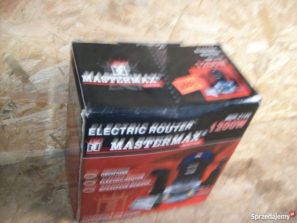 FREZARKA GÓRNOWRZECIONOWA MASTERMAX 1200 WATT Pozostałe