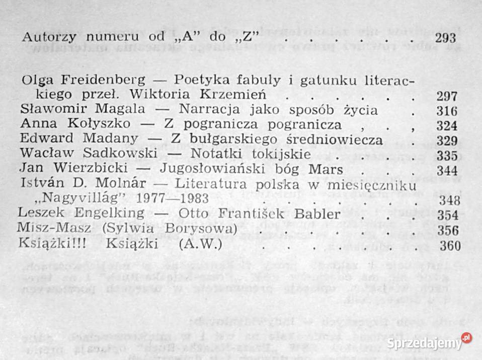 Literatura na świecie 10 159 1984 Chełm