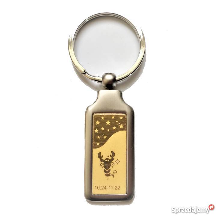 Brelok do kluczy znak zodiaku skorpion Nysa