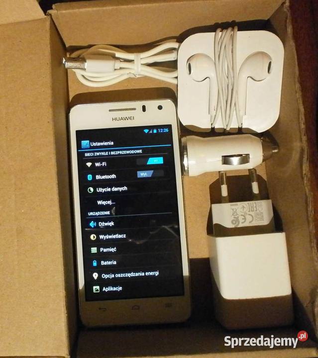 HUAWEI HONOR 2 DUŻY BIAŁY KOMPLET Kraków