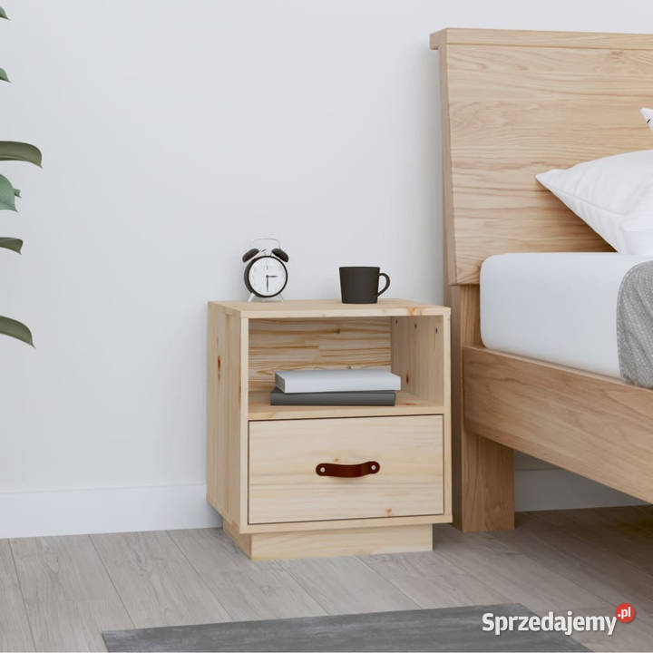 Szafka nocna 40x34x45 lite drewno sosnowe Warszawa