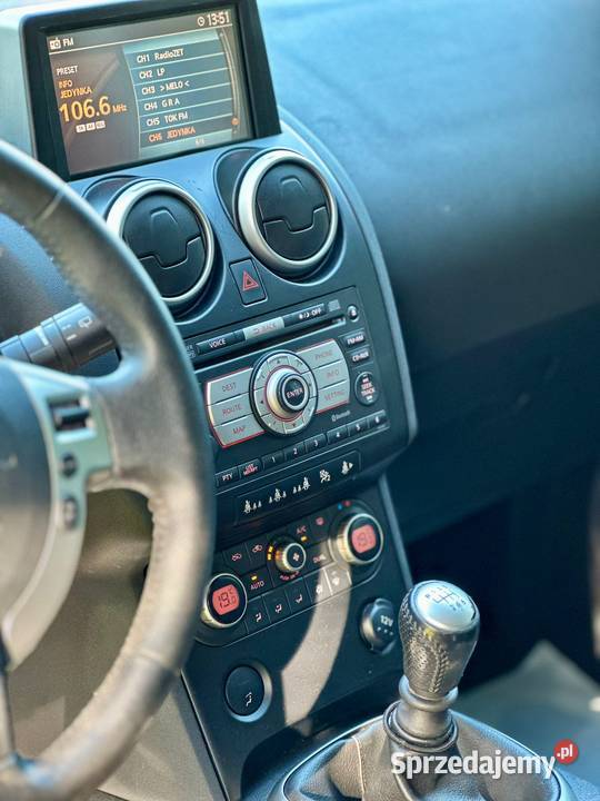 Nissan Qashqai Nissan Qashqai 20 dCi Tekna 2009 manualna Qashqai kujawsko-pomorskie Aleksandrów Kujawski