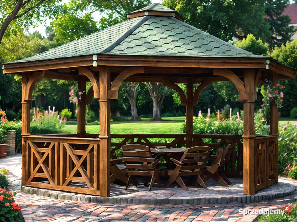 Altana 17 4m ogrodowa altanka altanki altany Gdańsk