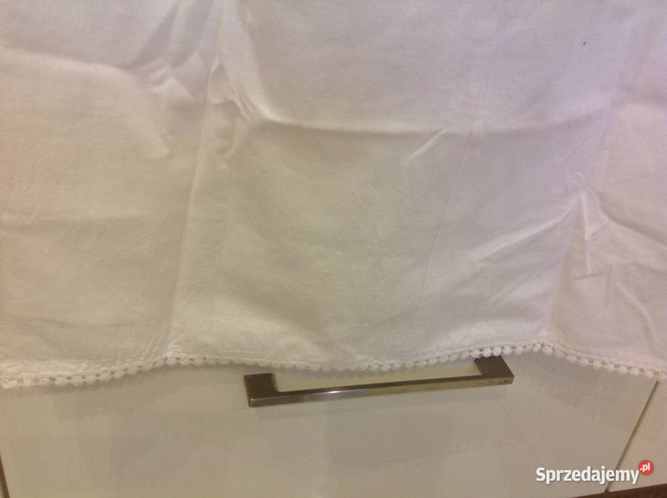 Biała spódnica z haftem r S nowa Koronkowa