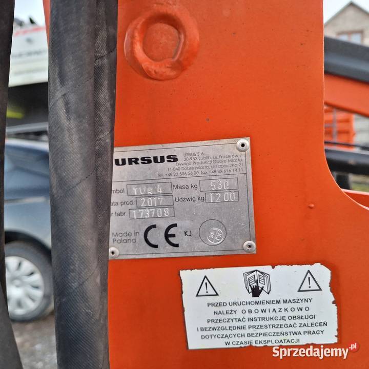 Ładowacz czołowy do ursus c380 tur świętokrzyskie