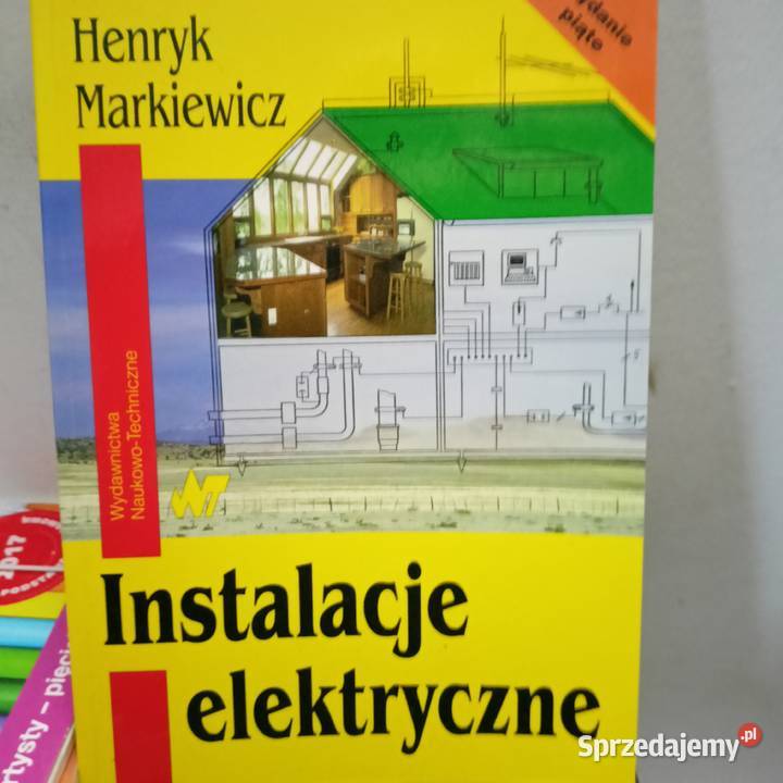 Instalacje elektryczne książki naukowe Warszawa sprzedam