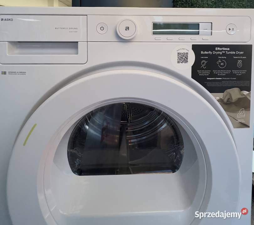 Outlet Agd Zestaw Pralka W1094W Suszarka T108HW 61cm Warszawa
