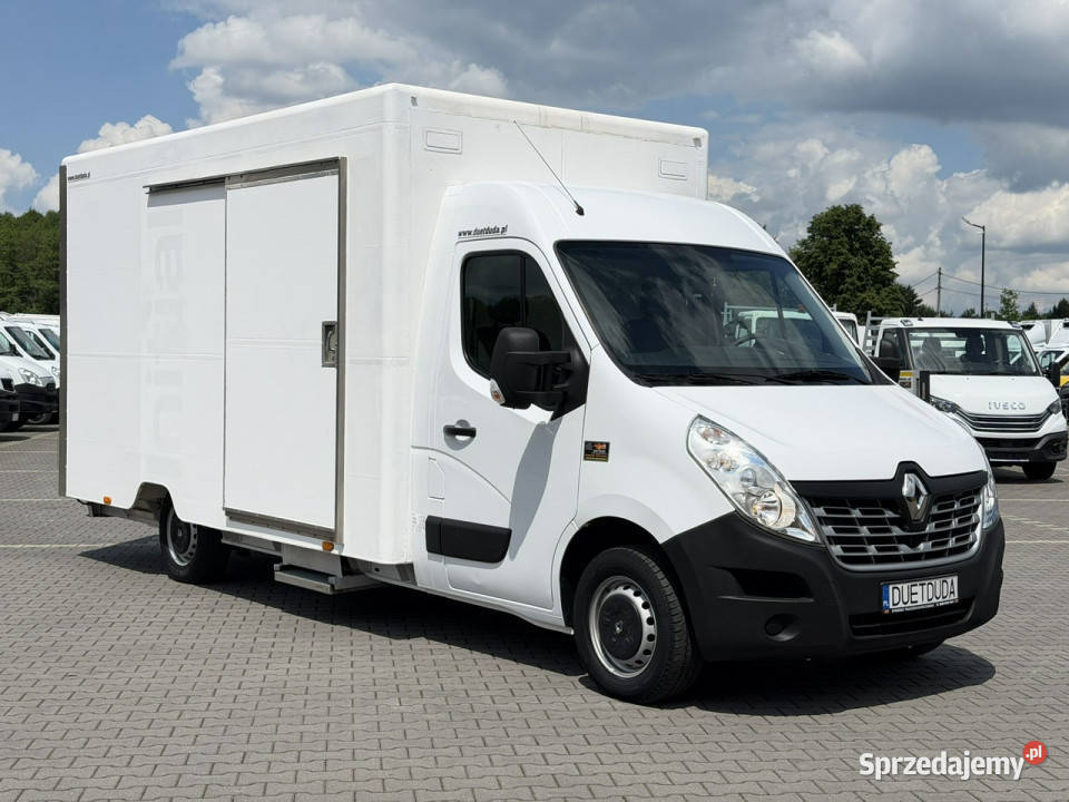 Renault Master 23 130 Kontener Niskopodłogowy pełny VAT Widełki