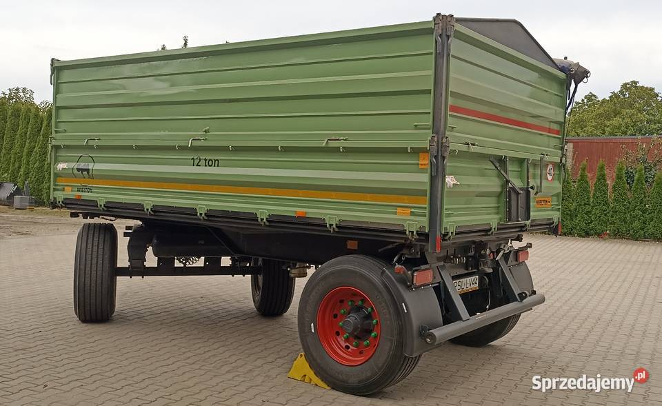 Przyczepa rolnicza Wielton 12 ton wielkopolskie Słupca