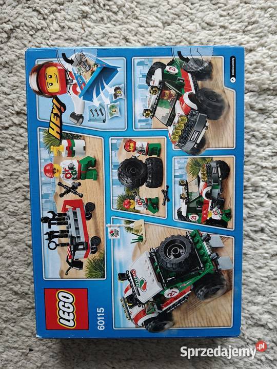 Lego City 60115 Terenówka Kraków sprzedam