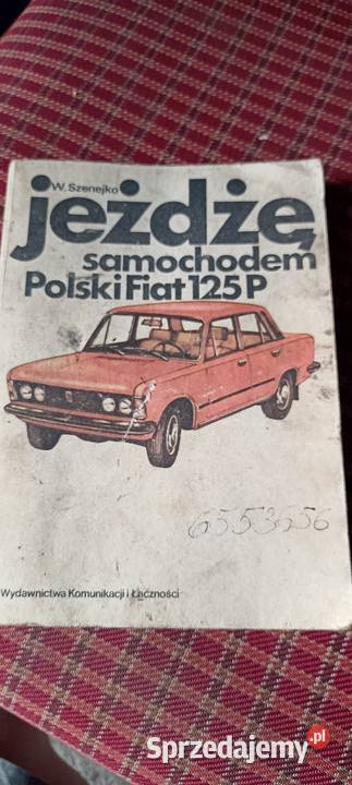 Fiat 125p książka serwisowa