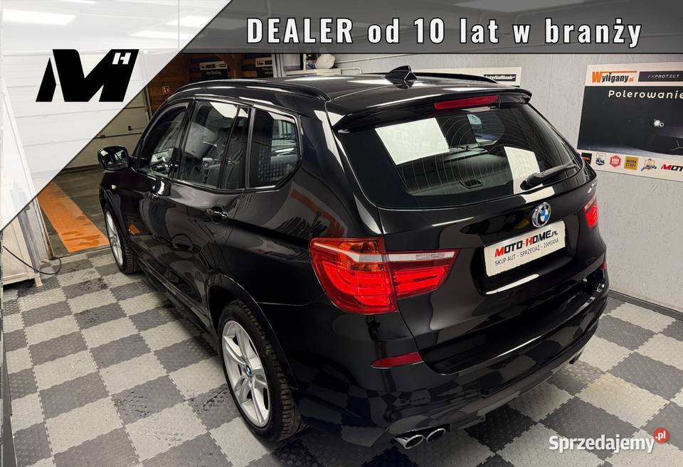 BMW X3 xDrive35d M Sport sport elektrycznie ustawiane fotele Poznań