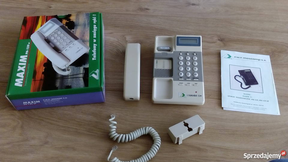 Maxim S stacjonarny telefon Ostrów Mazowiecka
