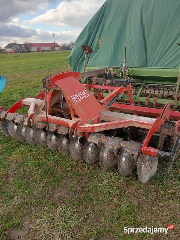 Agregat talerzowy 3m z hydropakiem nieuszkodzony Wielkolas