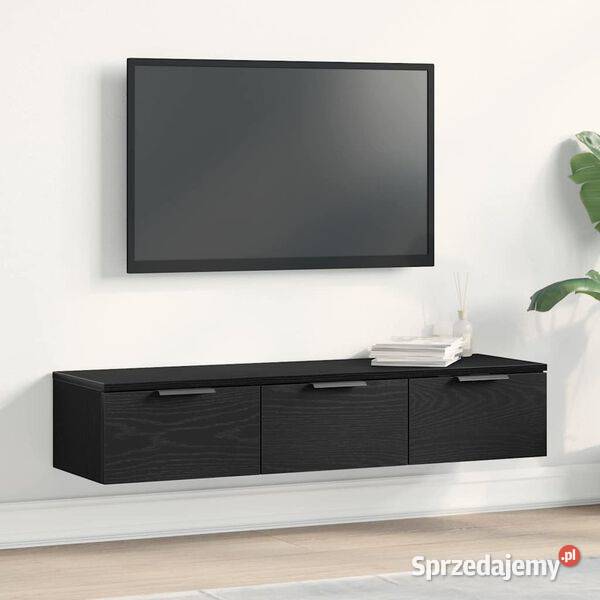 vidaXL Szafka ścienna z szufladą Czarny Dąb 102 Warszawa