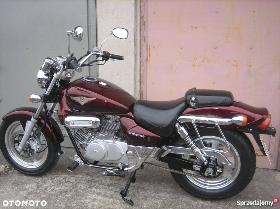 Hyosung GV Aquila 125 2004 r kat B duży chopper Inowrocław sprzedam