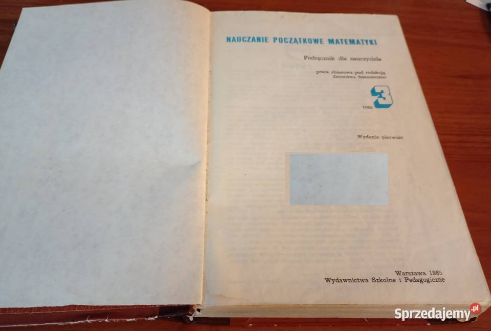 Nauczanie początkowe matematyki podręcznik matematyka Gdańsk