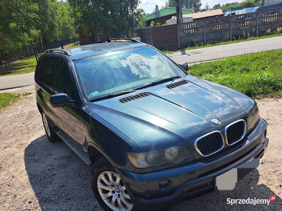 Sprzedam ładne BMW X5 30 diesel 4x4 2003r diesel mazowieckie Żyrardów