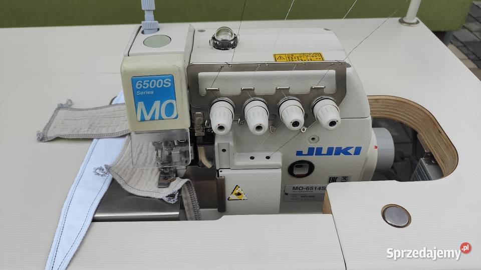 Maszyna krawiecka owerlok juki 4 nitkowy Podrzecze