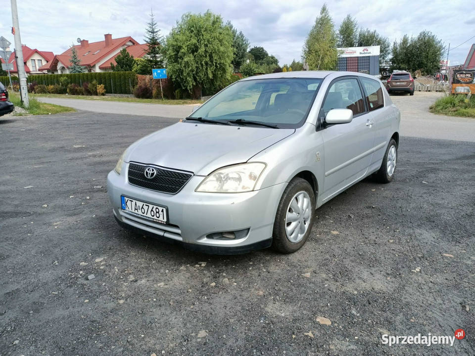 Toyota Corolla Toyota Corolla 20 D4D 90 02r Rok produkcji 2002 Corolla Tarnów