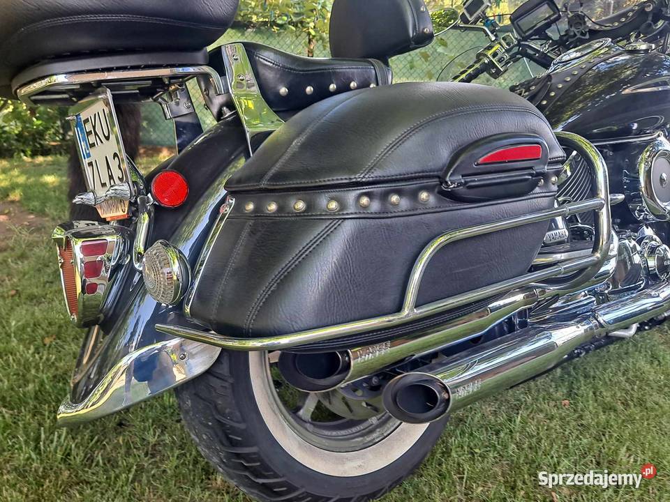 Yamaha Drag Star XVS 1100 kufry kamera nawigacja Kutno