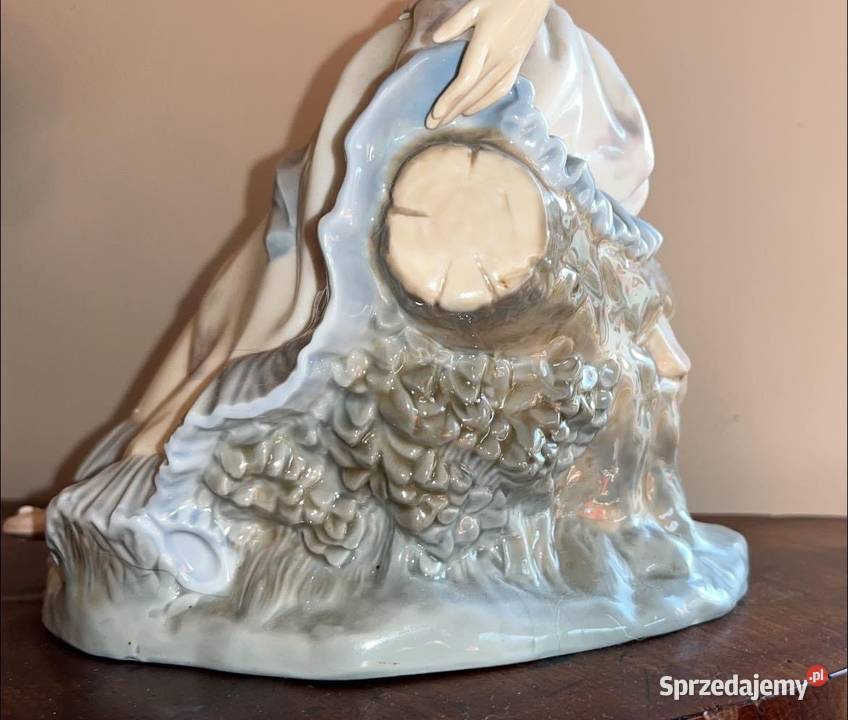 Figurka Damy w kapeluszu Zepfir Lladro Made in Gdańsk