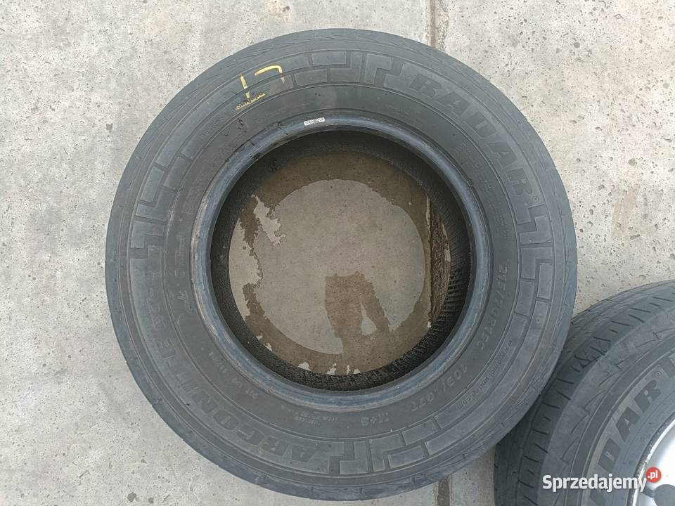 2x koło 21570R15C do Ducato opona zapasowa 8mm Samochodowe Racibórz
