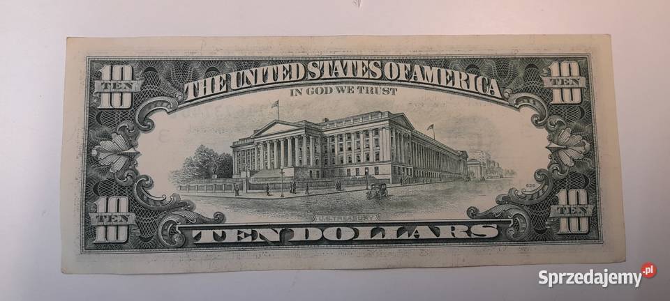 10 dolarów usa 1993 mała głowa Warszawa sprzedam