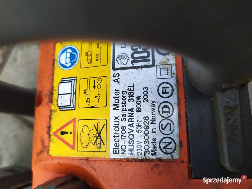 Piła elektryczna do drewna Husqvarna 318 EL Stare Wierzchowiska