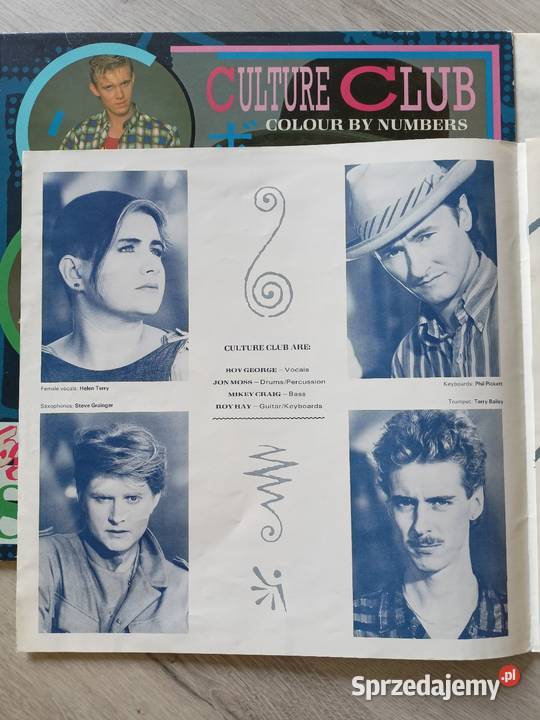 Culture Club winyl LP Colour by Numbers łódzkie